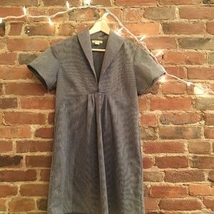 Urban Outfitters High Waisted Pleated Tunic Dress 2000s